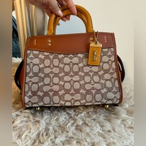 Coach Rogue 25 in Signature Jacquard